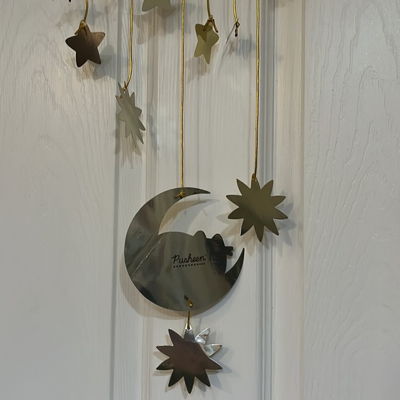 Pusheen Zodiac Wall Hanging Gold Stars & Moon - Fair Condition - Pusheen Box - Picture 8 of 17